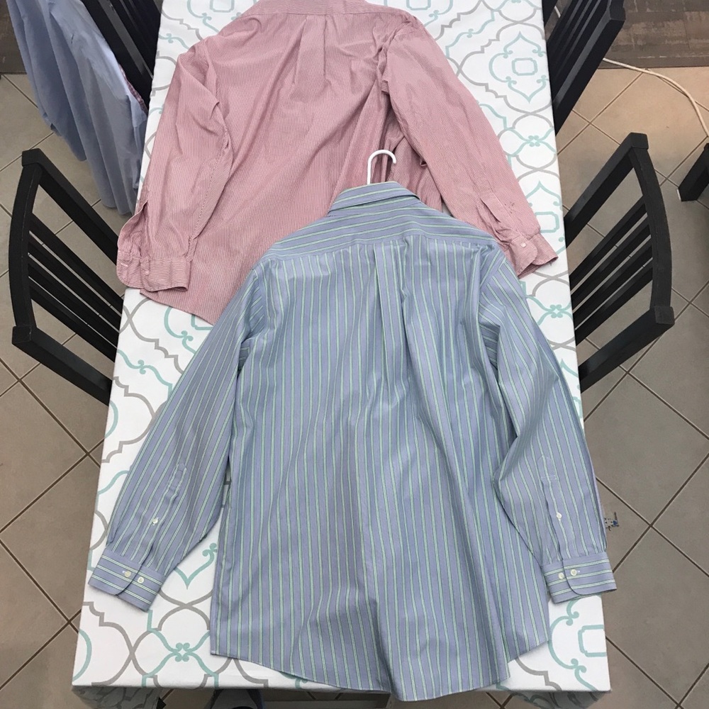 💙👔BROOKS BROTHERS!👔💙4 LONG SLEEVE DRESS SHIRTS - Picture 5 of 8